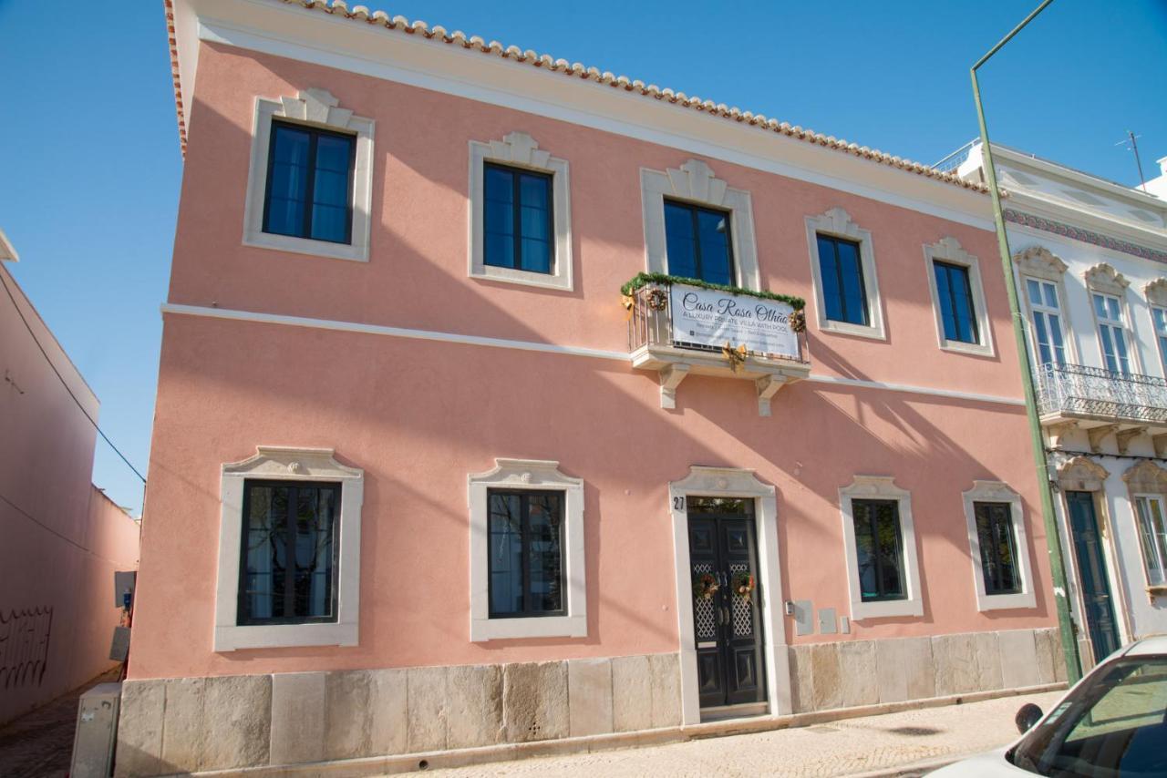 Casa Rosa Villa With Pool In Olhao Centre Екстер'єр фото